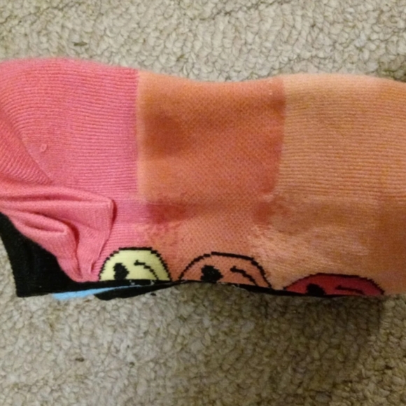 Justice Girls 6 Pairs No Show Socks LARGE Shoe Size 4-10 Variety Pack - Picture 2 of 4